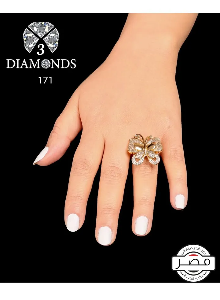 Ring For Women 18K Gold Plated