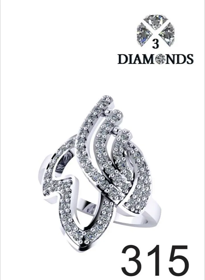 Ring For Women platinum Plated-silver
