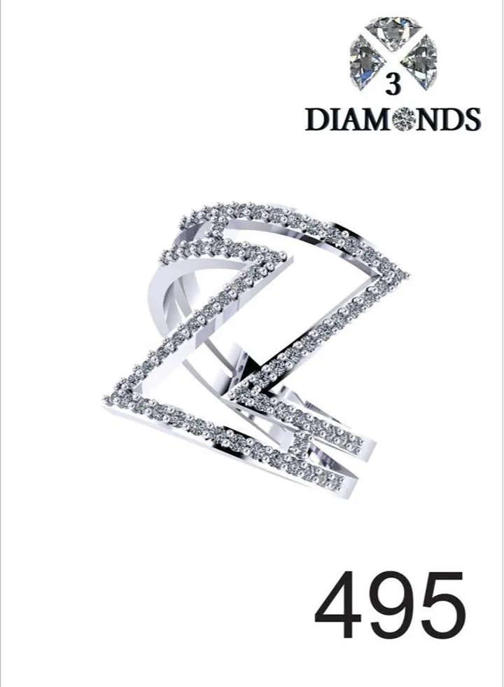 Ring For Women platinum Plated-silver