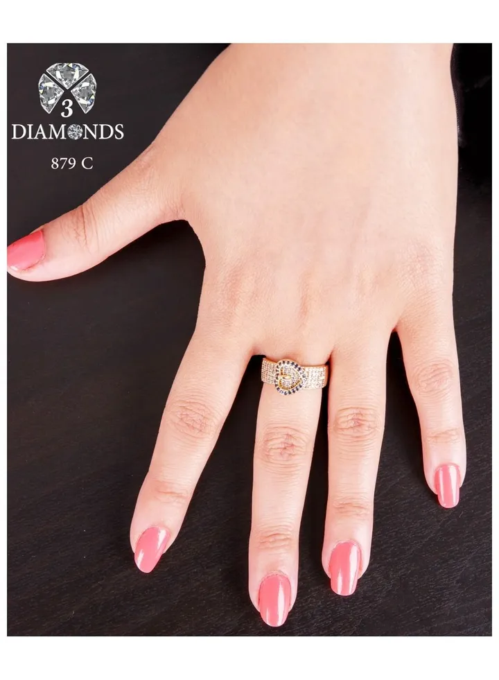Ring For Women 18K Gold Plated