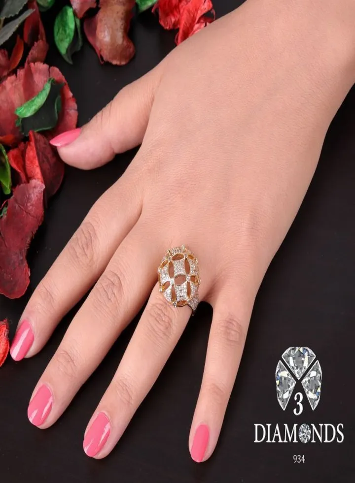 Ring For Women 18K Gold Plated