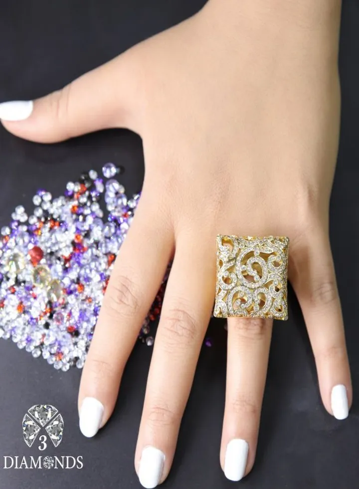 Ring For Women 18K Gold Plated