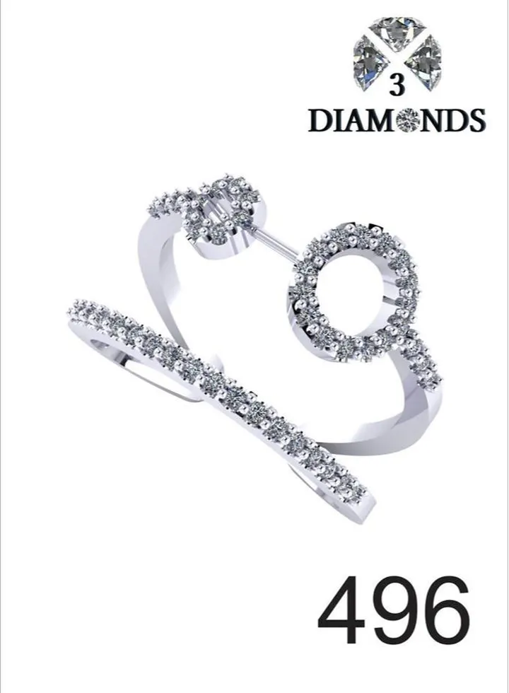 Ring For Women platinum Plated-silver