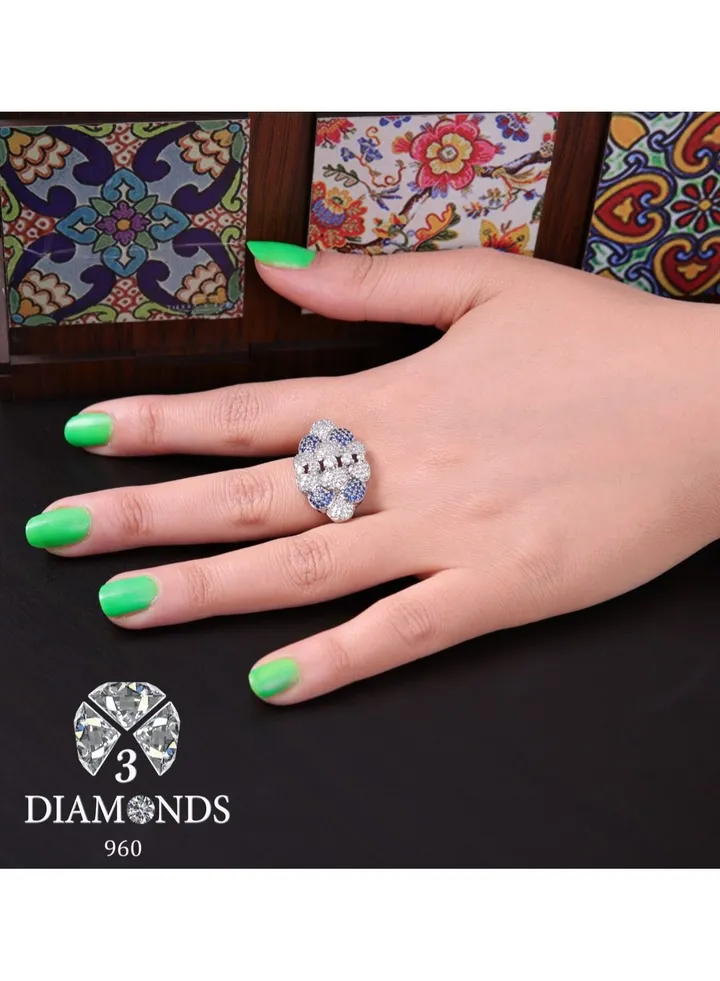 Ring For Women platinum Plated-silver