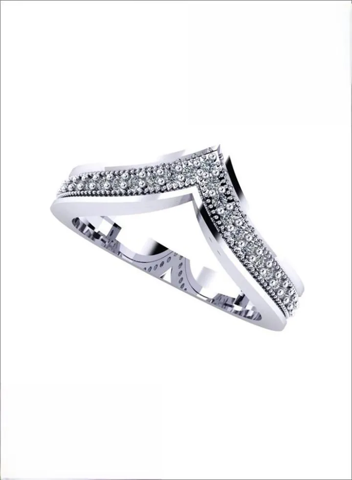 Ring For Women platinum Plated-silver
