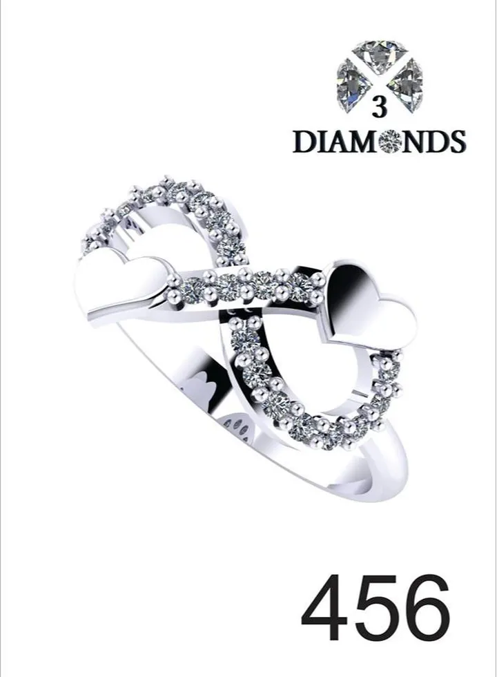 Ring For Women platinum Plated-silver