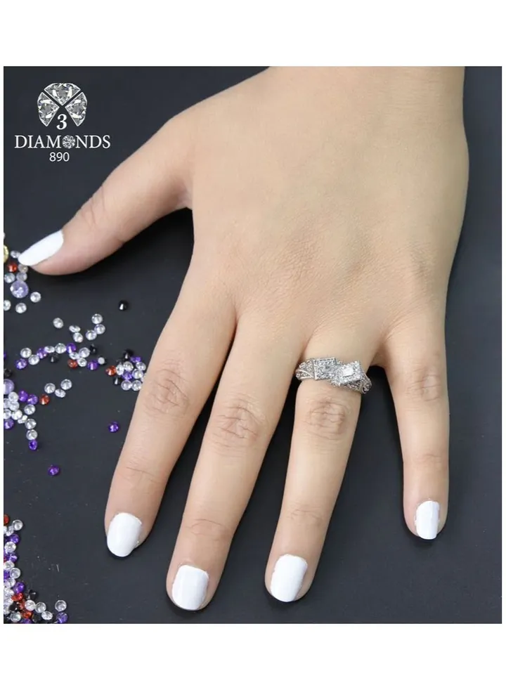Ring For Women platinum Plated-silver