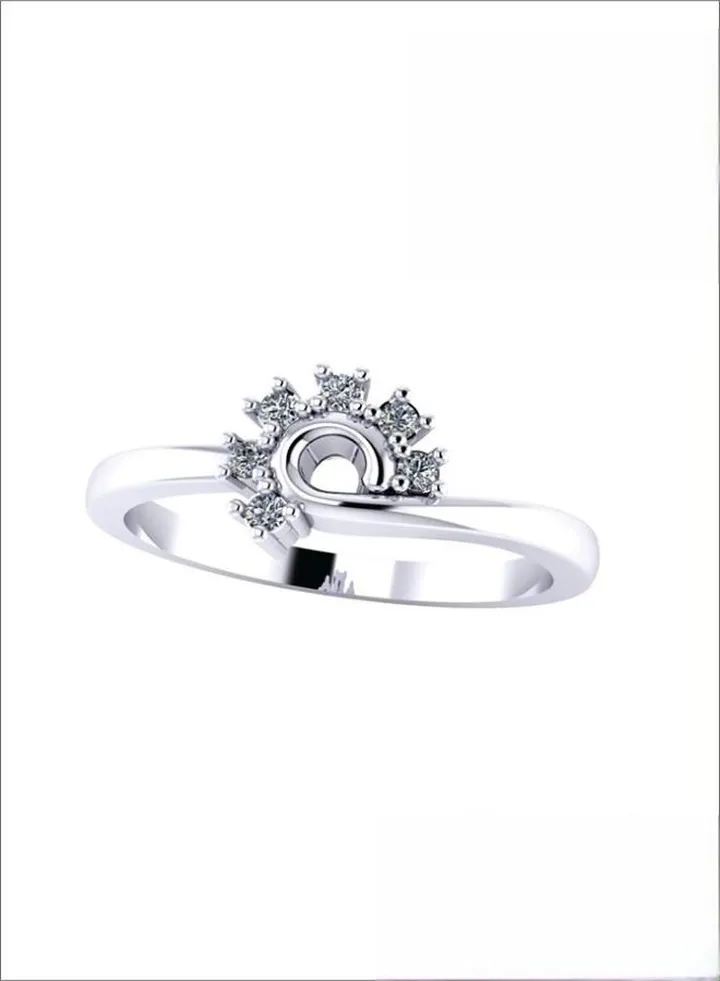 Ring For Women platinum Plated-silver