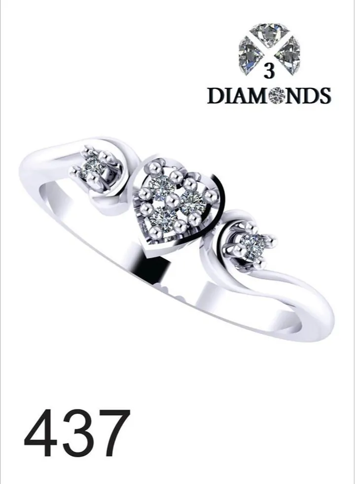 Ring For Women platinum Plated-silver