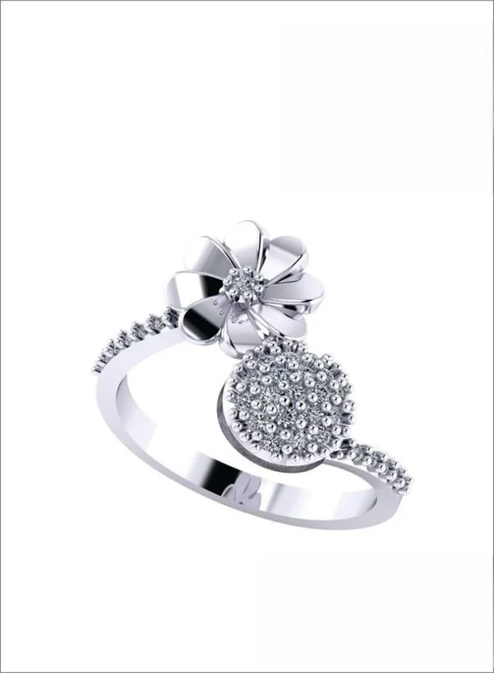 Ring For Women platinum Plated-silver