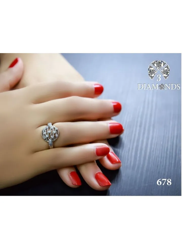 Ring For Women platinum Plated-silver