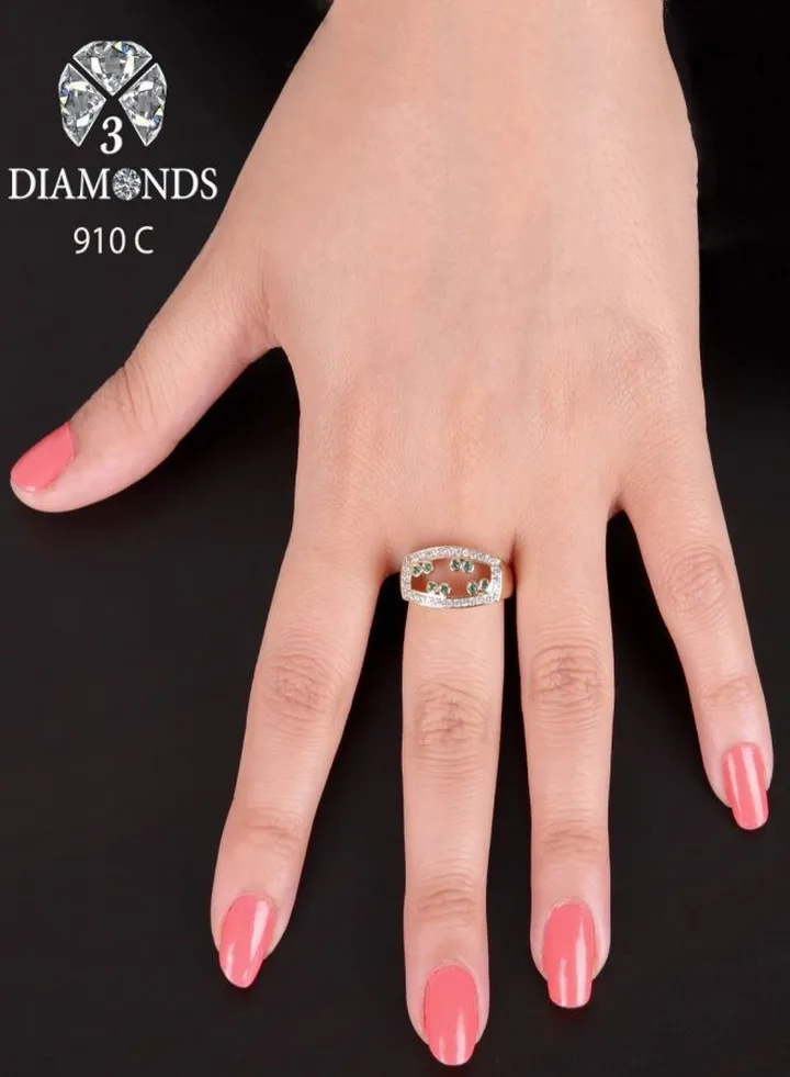 Ring For Women 18K Gold Plated