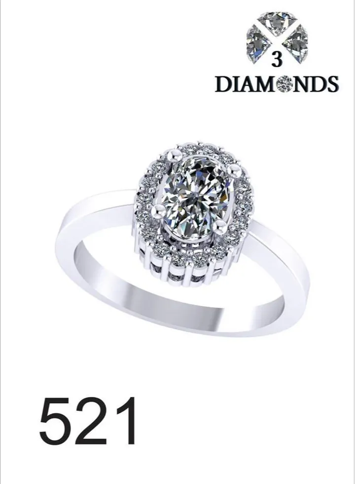 Ring For Women platinum Plated-silver