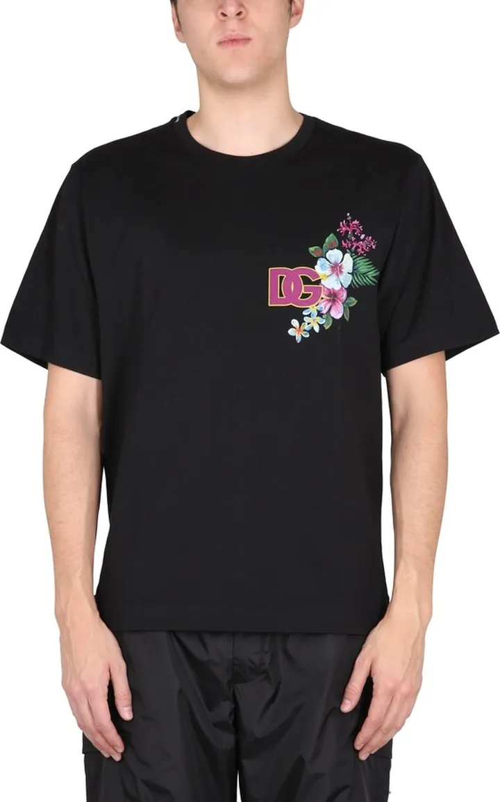 Floral Logo T-shirt