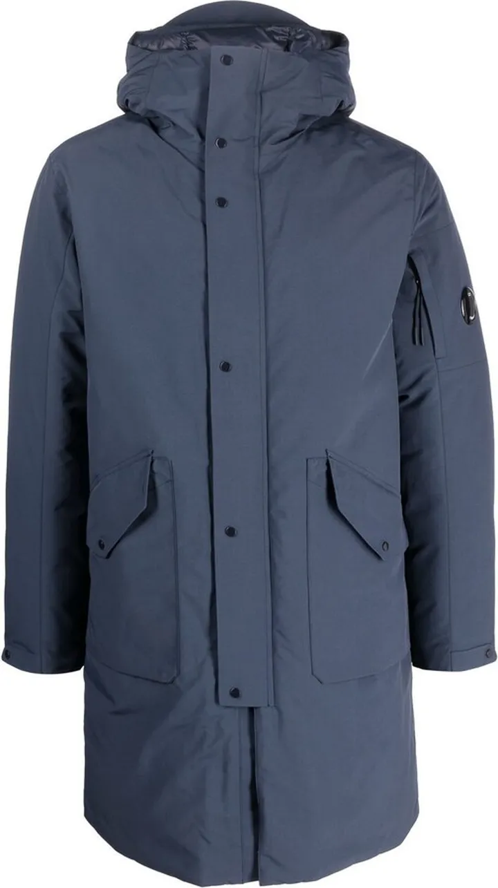 Logo-Patch Hooded Parka