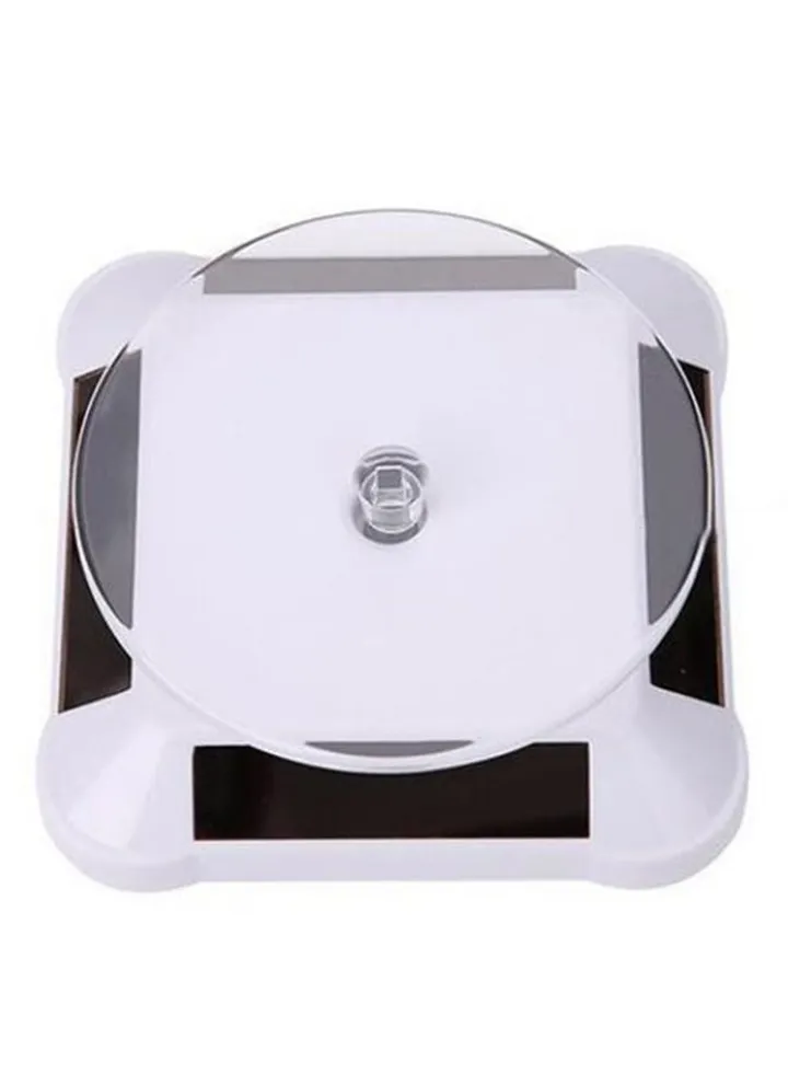 Solar Power Rotating Jewelry And Watch Display