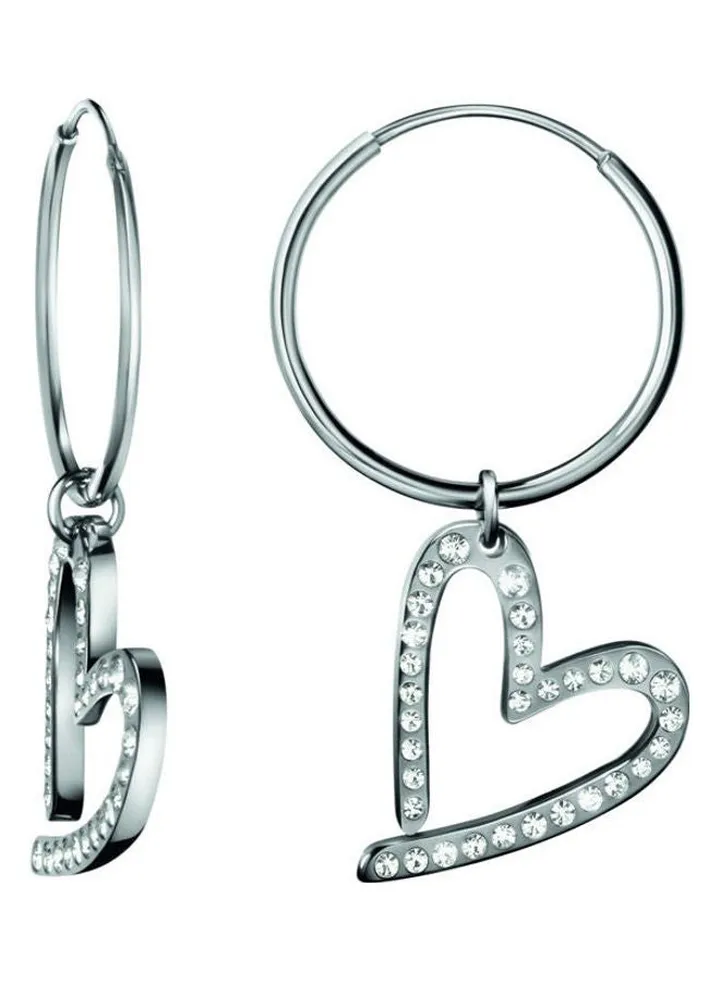 One Size Stainless Steel Dangle Earrings