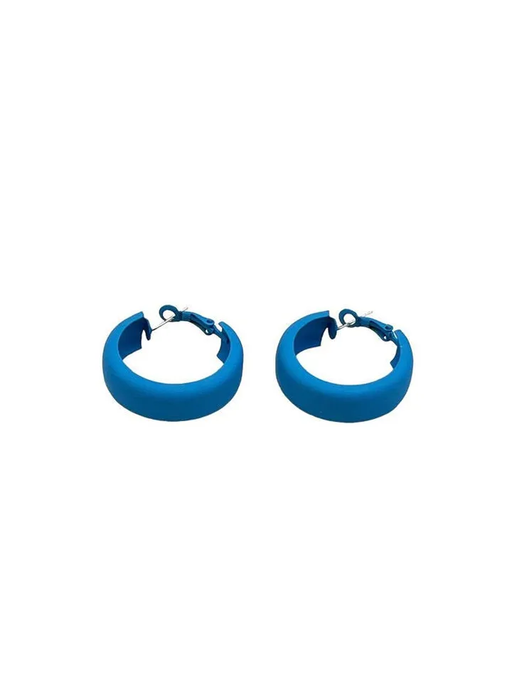 Hollow Cercil Earring Of Fluffy Women's Accessories-Blue