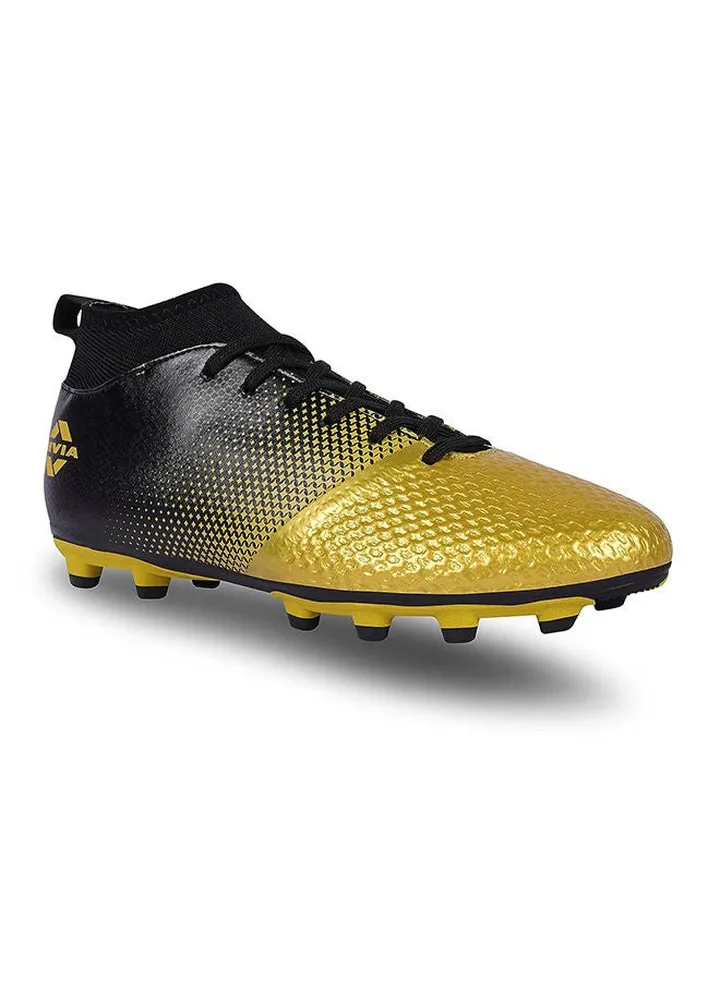 Ashtang Football Shoes (10 UK/ 11 US / 44 EU) | Synthetic Leather | PVC sole | Lace-Fastening | Padded Footbed