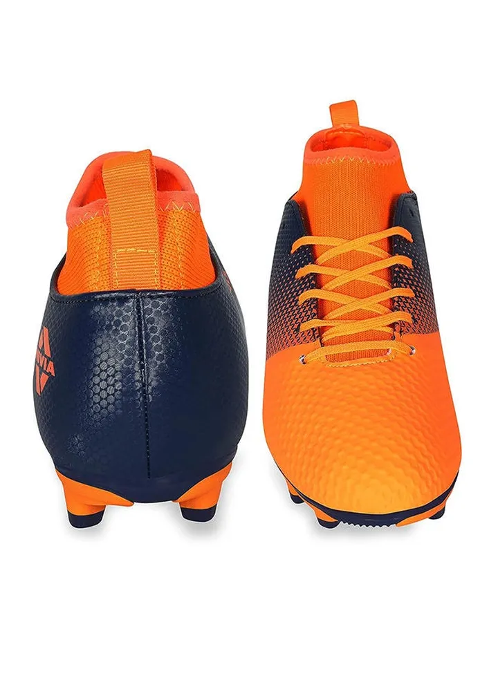 Ashtang Football Shoes | 11 UK/ 12 US / 45 EU | PVC Synthetic Leather Upper, Moulded Insole