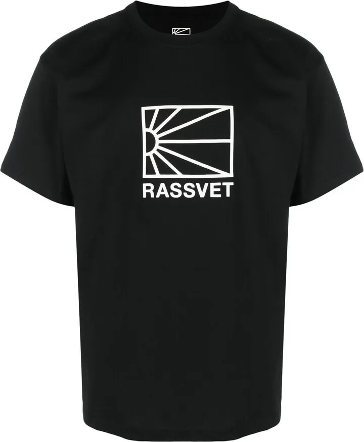 logo print short-sleeve T-shirt