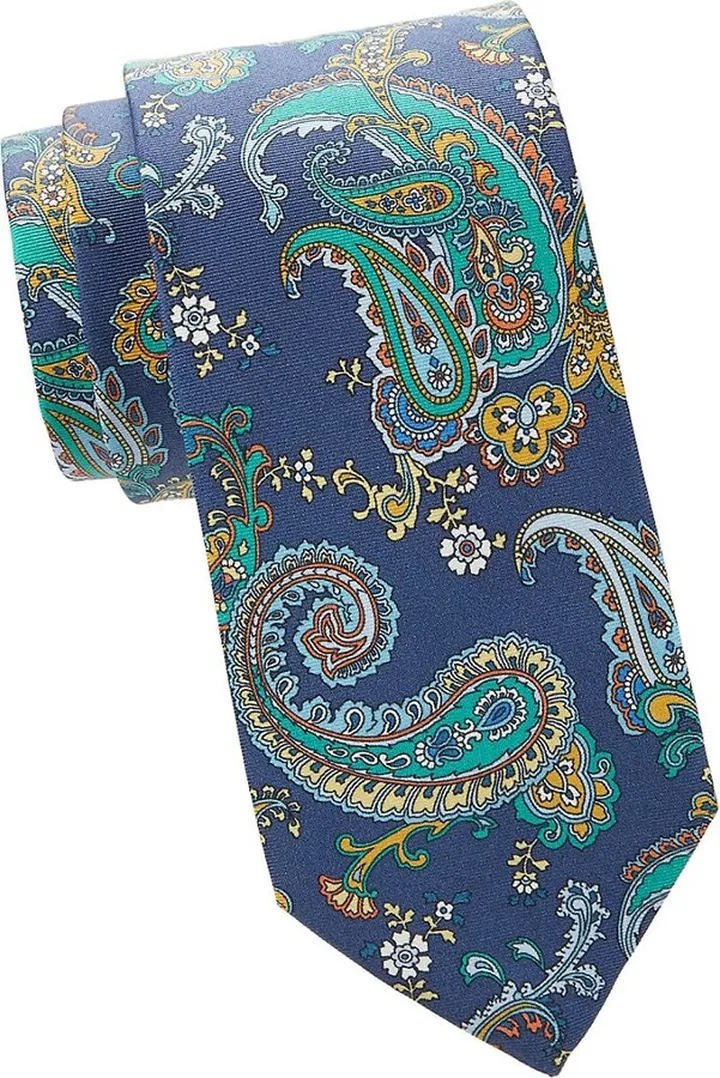 Paisley Silk Tie