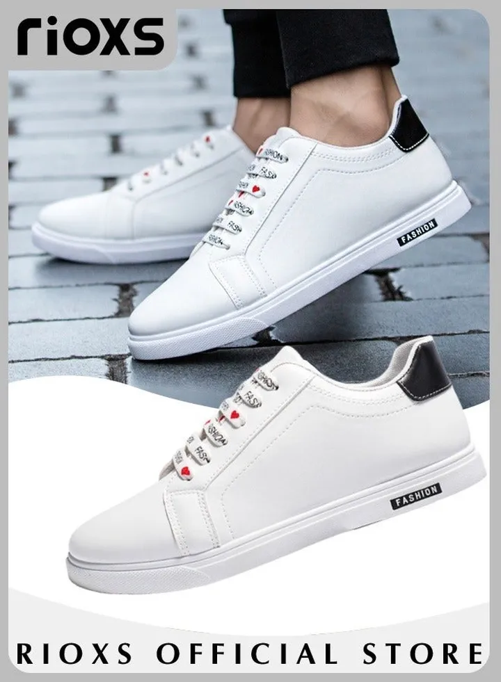Men's Casual Canvas Low Top Sneakers Classic Lace Up Lightweight Breathable Shoes Fashion Comfortable Flat Shoes