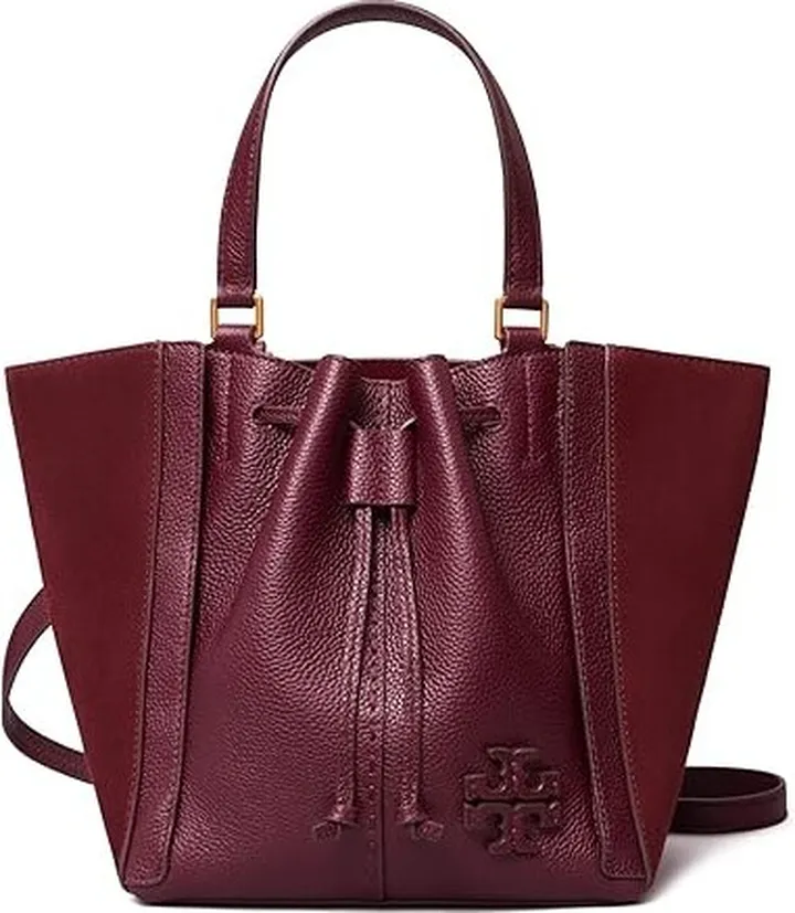 Tory Burch McGraw Dragonfly (Beetle Berry) Handbags