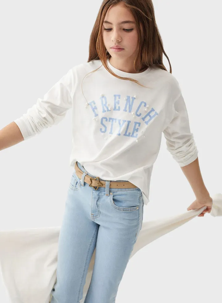 Kids French Style T-Shirt