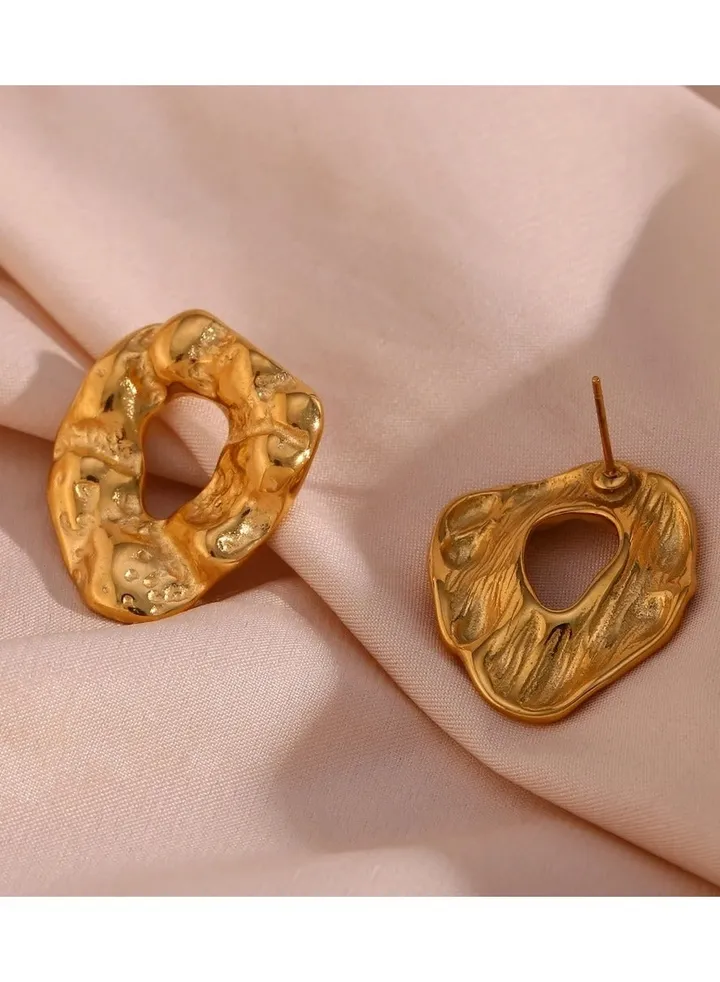 Stainless Steel Golden Earring
