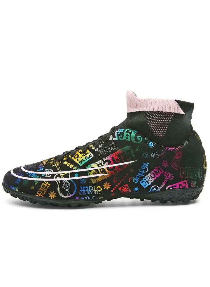 New High Top Football Training Shoes