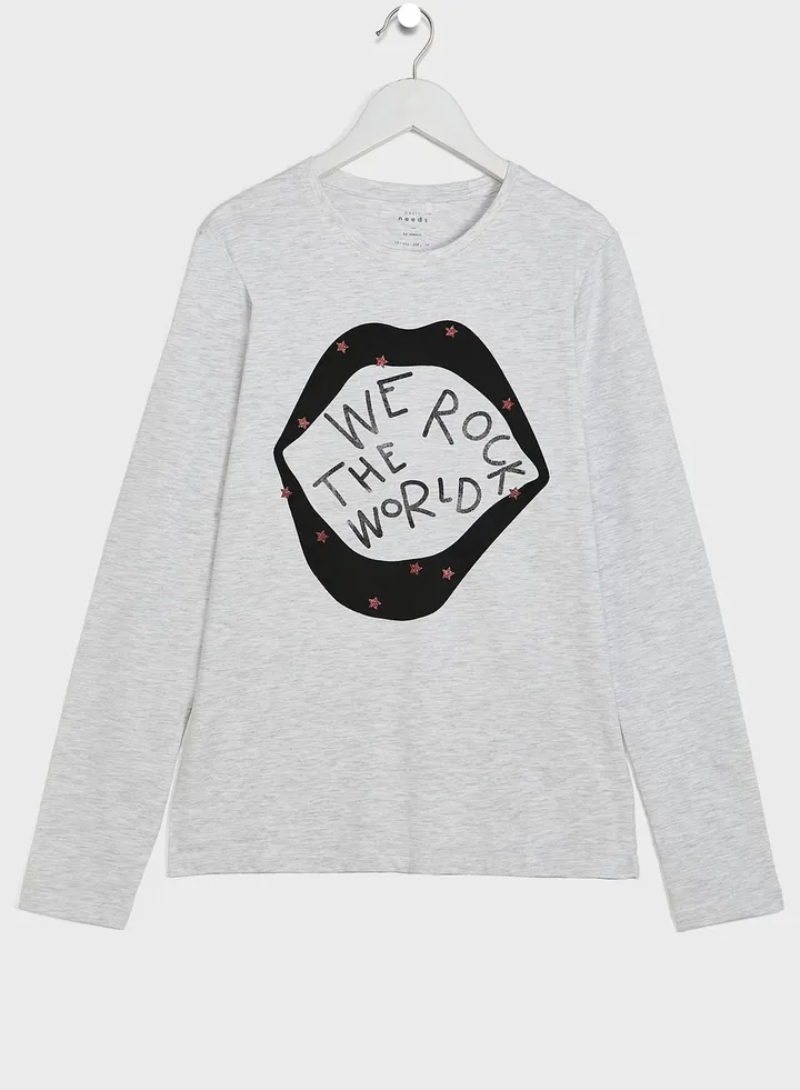 Youth Slogan T-Shirt