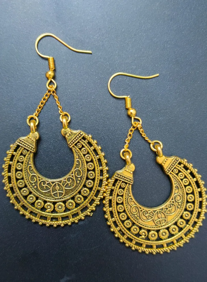 EvancyStore Handmade Earrings Gold women's accessories