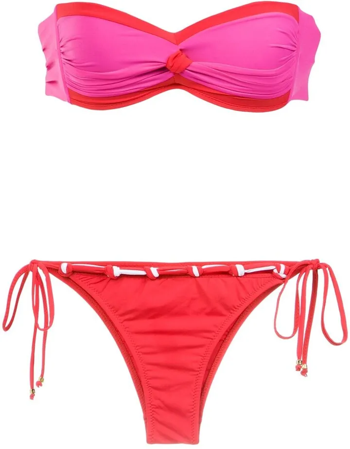 Strapless Bikini Set