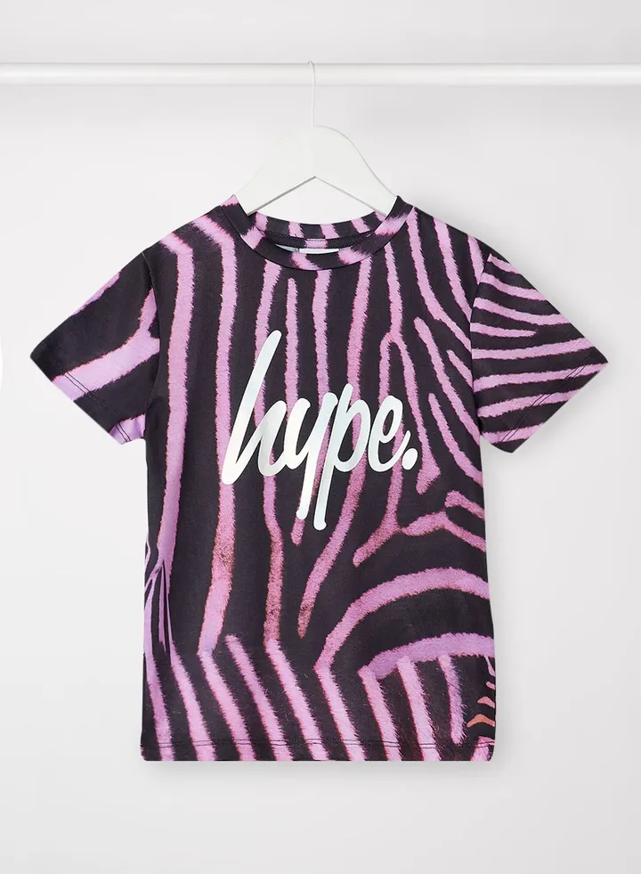 Girls Metallic Logo T-Shirt