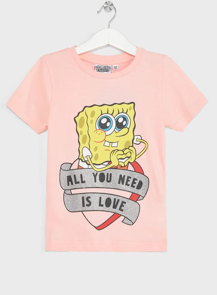 Girls Spongebob T-Shirt
