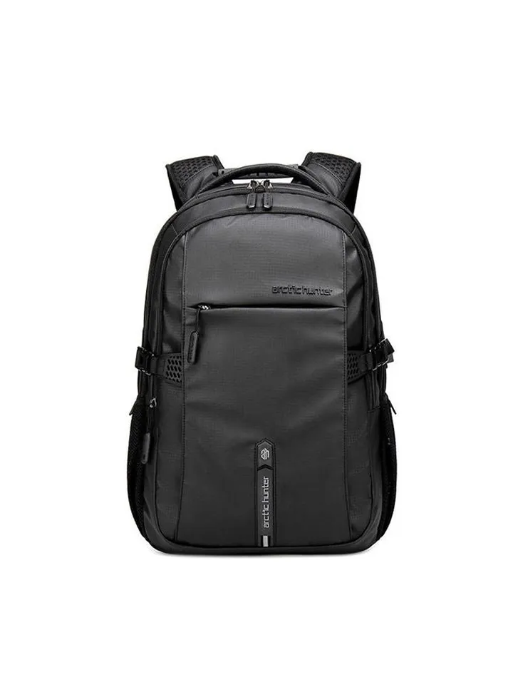 Travel Business Waterproof Backpack USB Outport Black