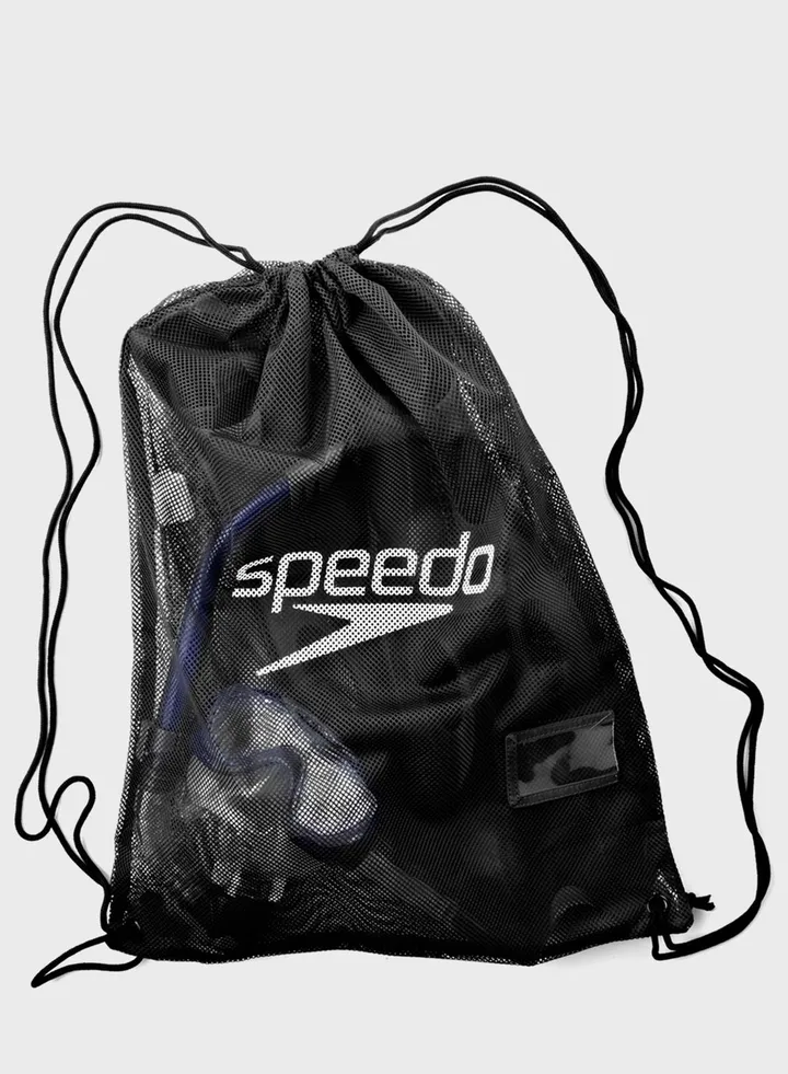 Logo Mesh Backpack