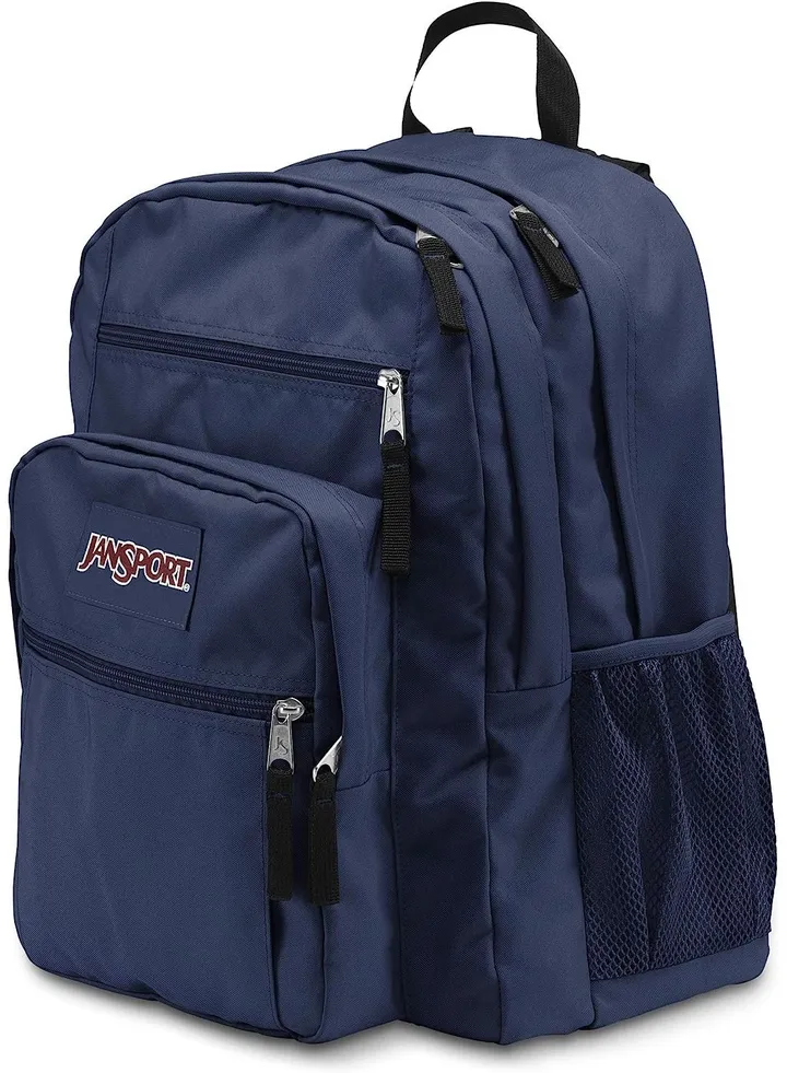 JanSport Cool Backpack, with 15-inch Laptop Sleeve, Black - Large Computer Bag Rucksack with 2 Compartments, Ergonomic Straps