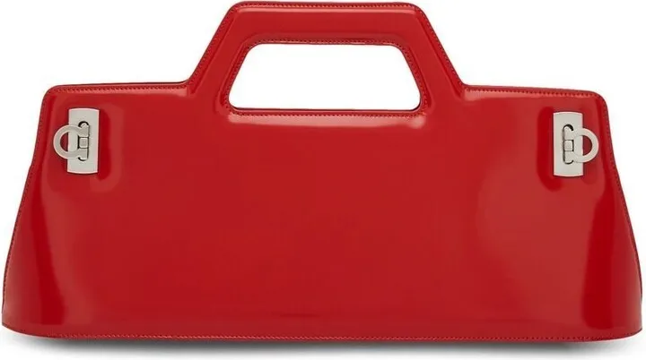 FERRAGAMO- Wanda Small Leather Handbag