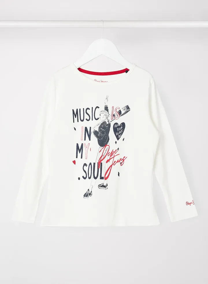 Kids/Teen Slogan T-Shirt White