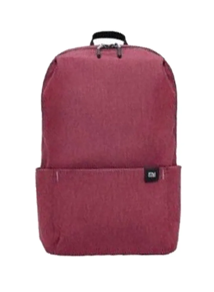 Casual Canvas Backpack Maroon