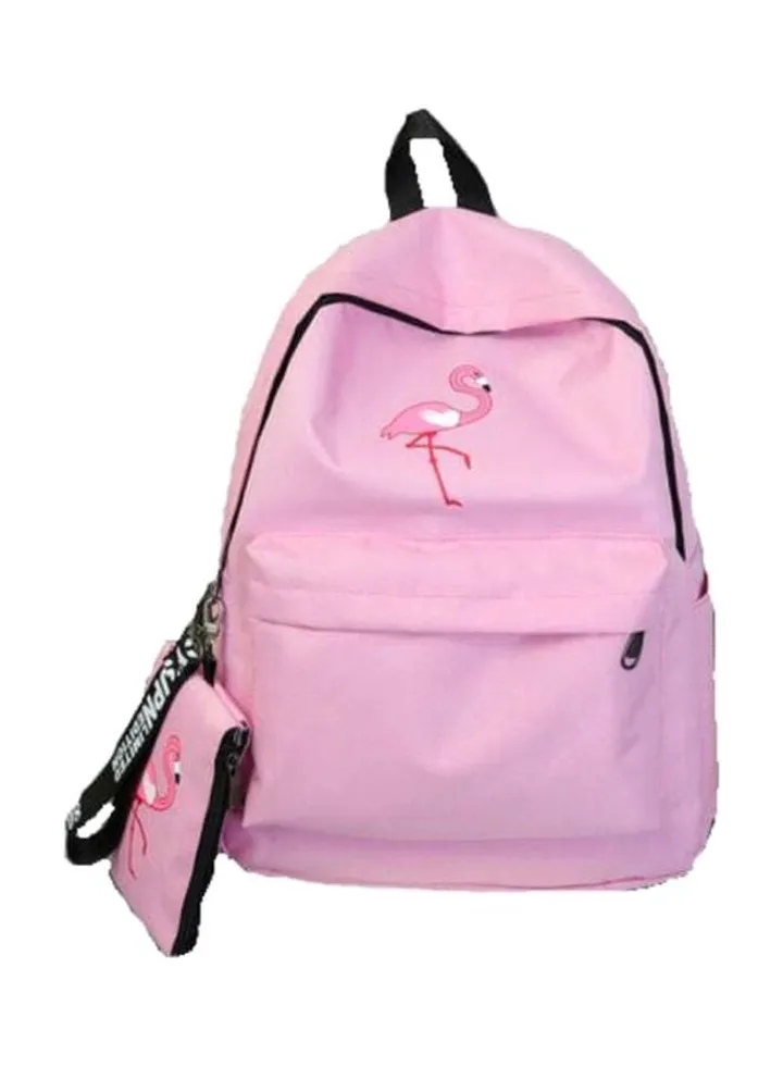 School Backpack Pink