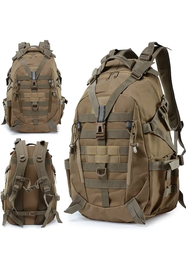 Large Capacity Lightweight Tactical Backpack, Assault Pack Bag, Waterproof Rucksacks, Hunting Backpack, Traveling Daypacks for Outdoor Hiking Camping Trekking Hunting Traveling