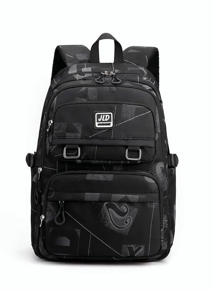 Large Capacity Travel Stylish Backpack Black