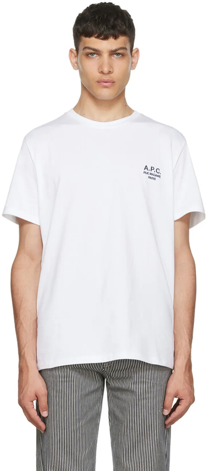 A.P.C. White Raymond T-Shirt