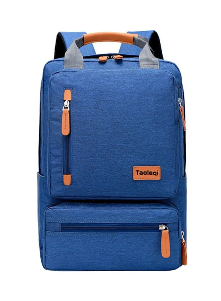 15.6-Inch Travel Laptop Backpack Blue