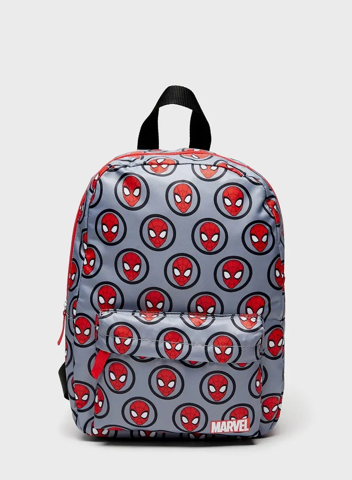Kids Spyder Printed Backpack