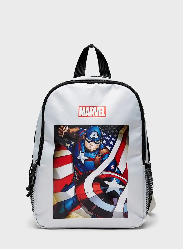 Kids Spyder Printed Backpack