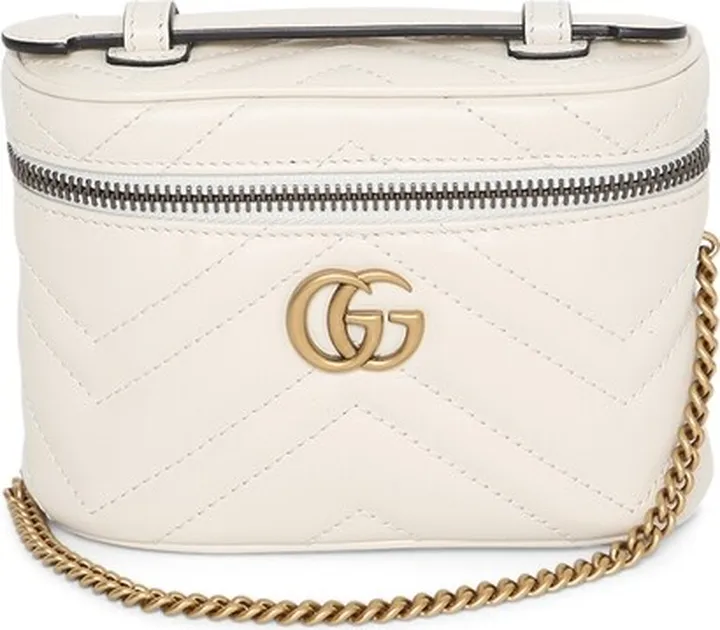 Love Parade Mini Tophandle Zip Bag Mysitc White